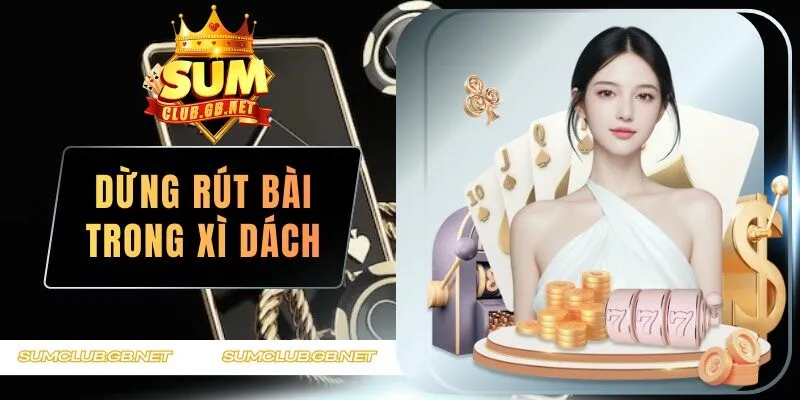 dừng rút bài trong một ván xì dách